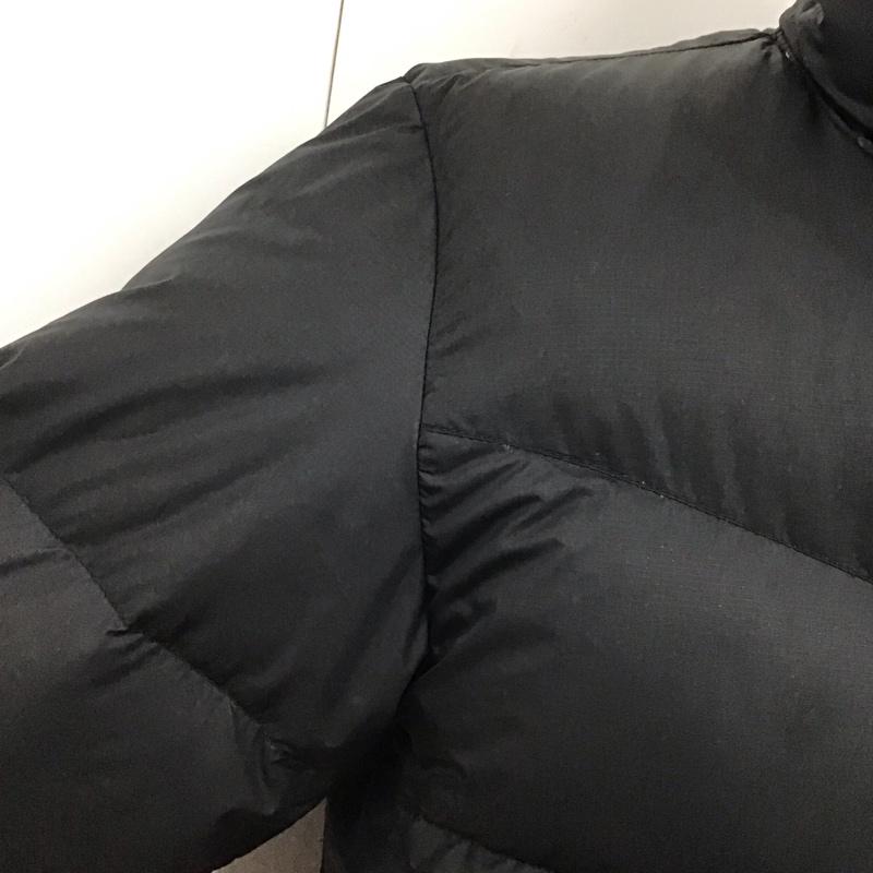 ナイキ NIKE ジャケット、上着 ジャンパー、ブルゾン 347698-010 ダウン フェザー M ロゴ、文字 黒 / ブラック /  メンズ USED 古着 中古 10121322