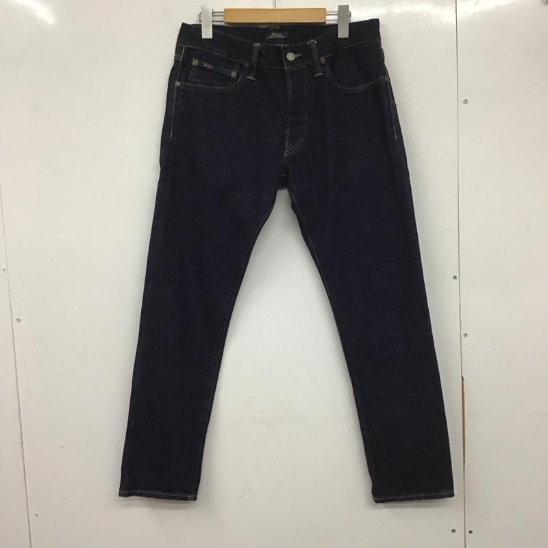 ラルフローレン RALPHLAUREN パンツ デニム、ジーンズ デニムパンツ スリムパンツ カジュアルパンツ ストレッチパンツ 30インチ 無地 インディゴ / インディゴ /  メンズ USED 古着 中古 10139884