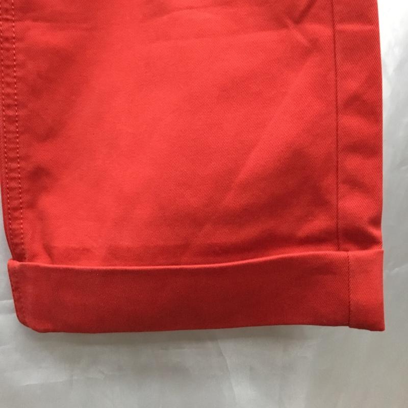 ティンバーランド Timberland パンツ チノパン 3532J ジッパーフライ チノパンツ 32 32 ワンポイント 赤 / レッド /  メンズ USED 古着 中古 10111582