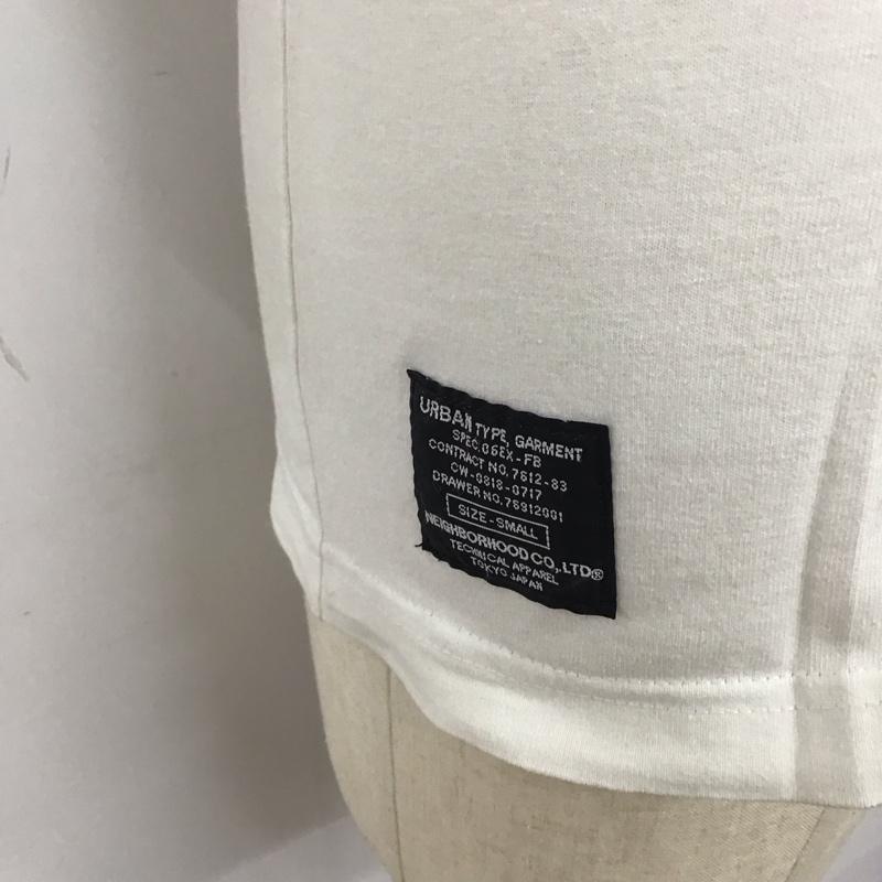 ネイバーフッド NEIGHBORHOOD カットソー 長袖 長袖カットソー クルーネックカットソー ロングスリーブカットソー プリントTシャツ S プリント 白 / ホワイト /  メンズ USED 古着 中古 10114710