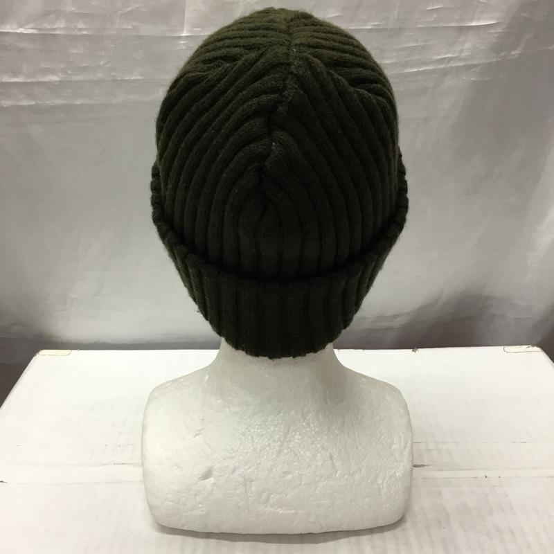 ヴィクティム VICTIM 帽子 ニット帽 AKI01896 CA4LA ベーシックニットキャップ ロゴ、文字 カーキ / カーキ /  メンズ USED 古着 中古 10122317