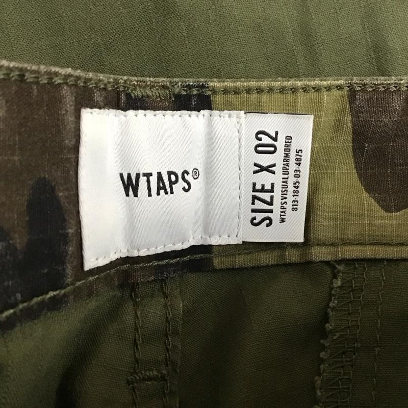ダブルタップス WTAPS パンツ ワークパンツ、ペインターパンツ カーゴパンツ ミリタリーパンツ カジュアルパンツ 2 無地 カーキ / カーキ /  メンズ USED 古着 中古 10115934