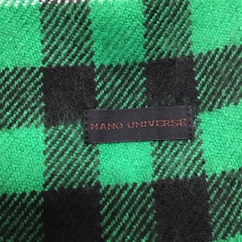 ナノユニバース nano・universe マフラー マフラー FREE チェック マルチカラー / マルチカラー /  メンズ USED 古着 中古 10108647