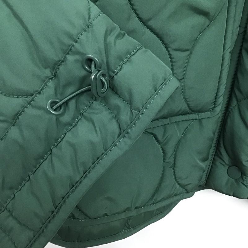 ザラ ZARA ジャケット、上着 ジャケット、ブレザー 2969 065 500 キルティングジャケット M 無地 緑 / グリーン /  レディース USED 古着 中古 10149269