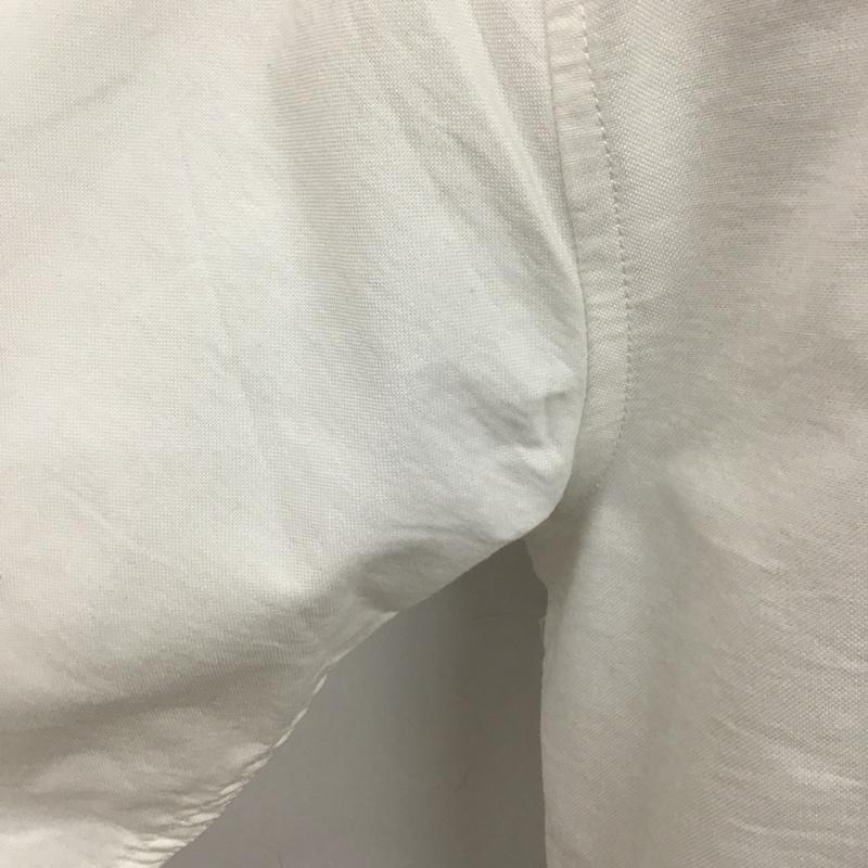 チャンピオン Champion シャツ、ブラウス 長袖 ボタンダウンシャツ L 無地 白 / ホワイト /  メンズ USED 古着 中古 10106078