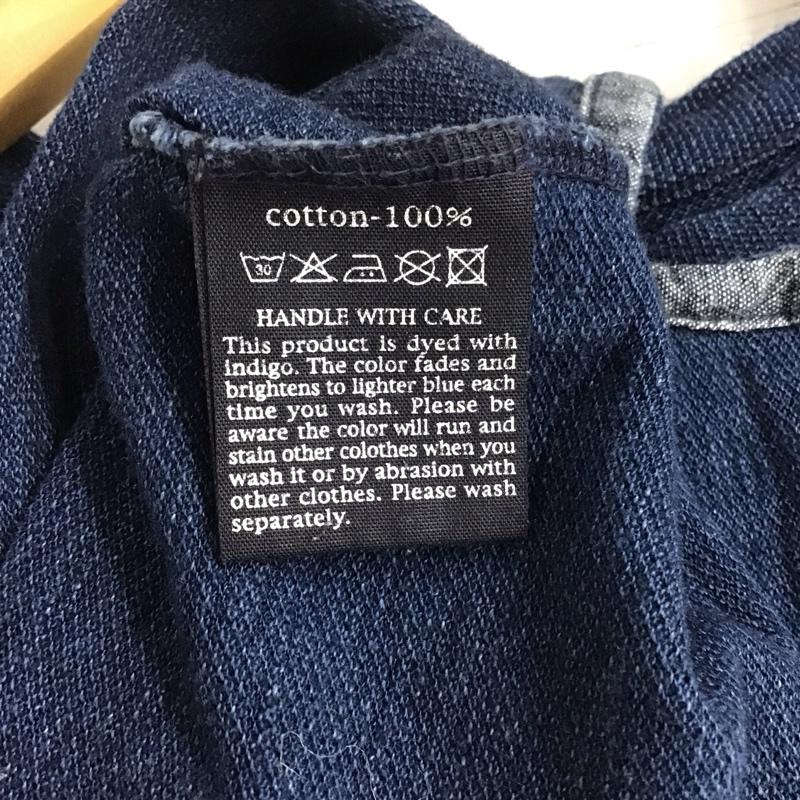 フォーティーファイブアールピーエム 45RPM Tシャツ 半袖 3 無地 紺 / ネイビー /  メンズ USED 古着 中古 10134589