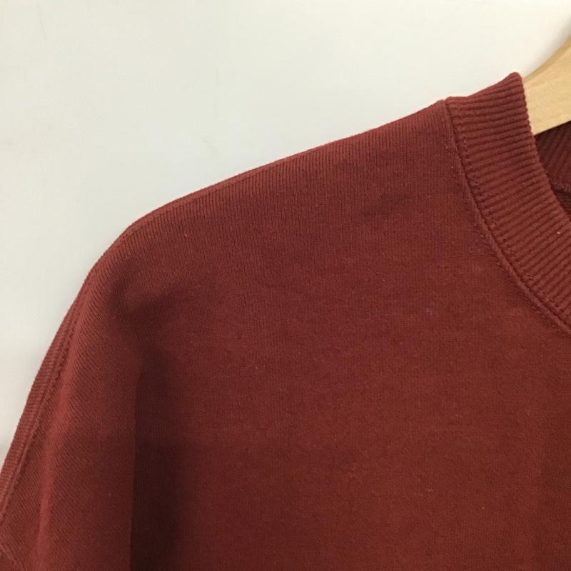 ケボズ KEBOZ トレーナー 長袖 S 無地 えんじ / ワインレッド /  メンズ USED 古着 中古 10144904