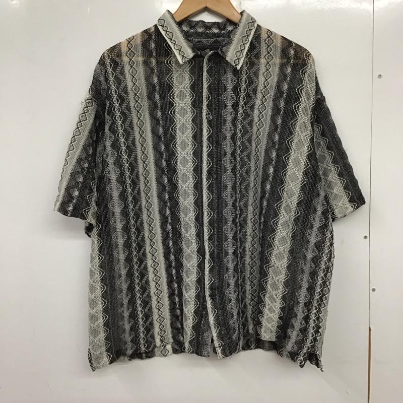 レイジブルー RAGEBLUE シャツ、ブラウス 半袖 半袖シャツ シースルーシャツ 柄シャツ L 総柄 マルチカラー / マルチカラー /  メンズ USED 古着 中古 10137064