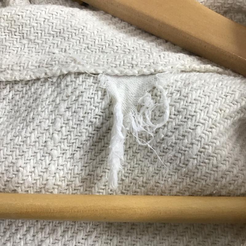 古着 USED パーカー 長袖 メキシカンパーカー Vネック 長袖パーカー 古着 プリント アイボリー / アイボリー /  メンズ USED 古着 中古 10145345