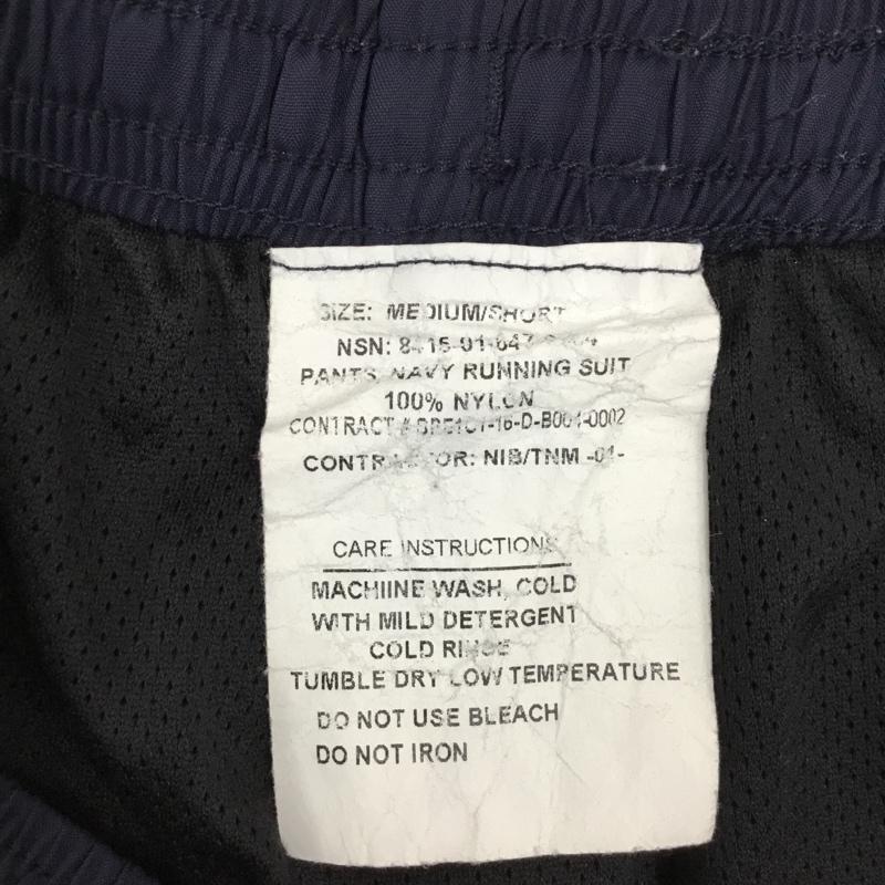 古着 USED ボトムス ボトムス ミリタリーパンツ NAVY M ロゴ、文字 紺 / ネイビー /  メンズ USED 古着 中古 10117203