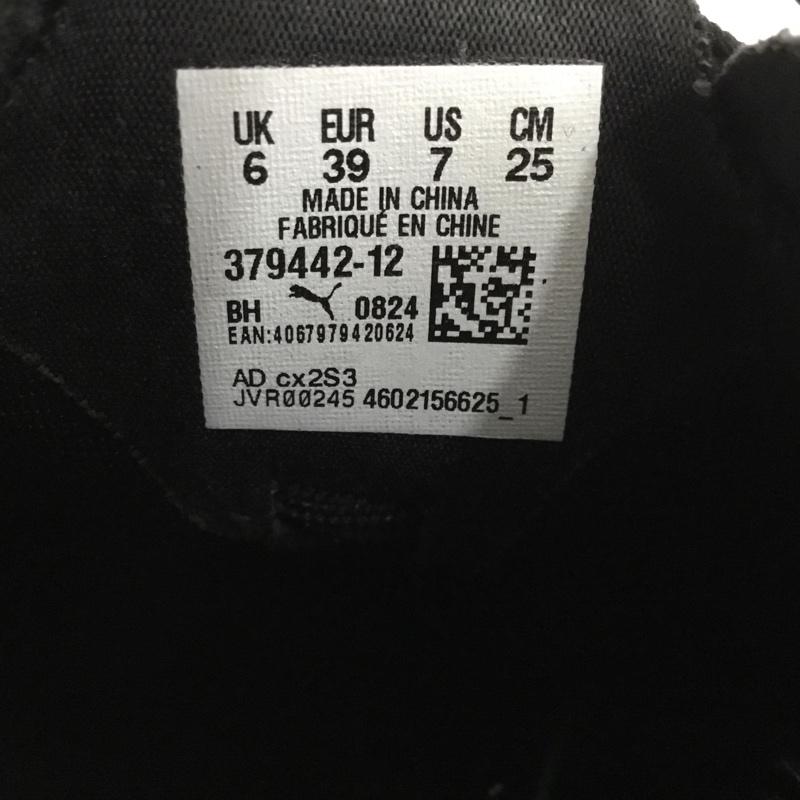 プーマ PUMA スニーカー スニーカー 379442-12 REDEEM PRO RACER 25cm 箱有 25.0cm  黒 / ブラック /  レディース USED 古着 中古 10146483