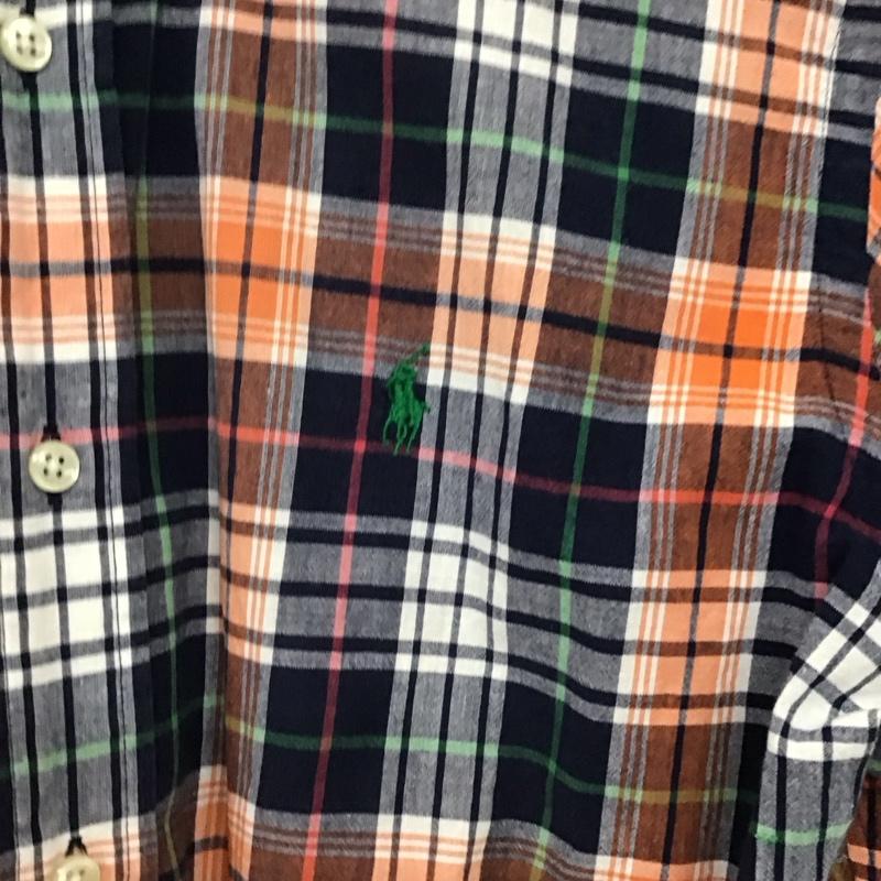 ラルフローレン RALPHLAUREN シャツ、ブラウス 半袖 半袖シャツ チェックシャツ カラーシャツ ボタンダウンシャツ M チェック マルチカラー / マルチカラー /  メンズ USED 古着 中古 10150619