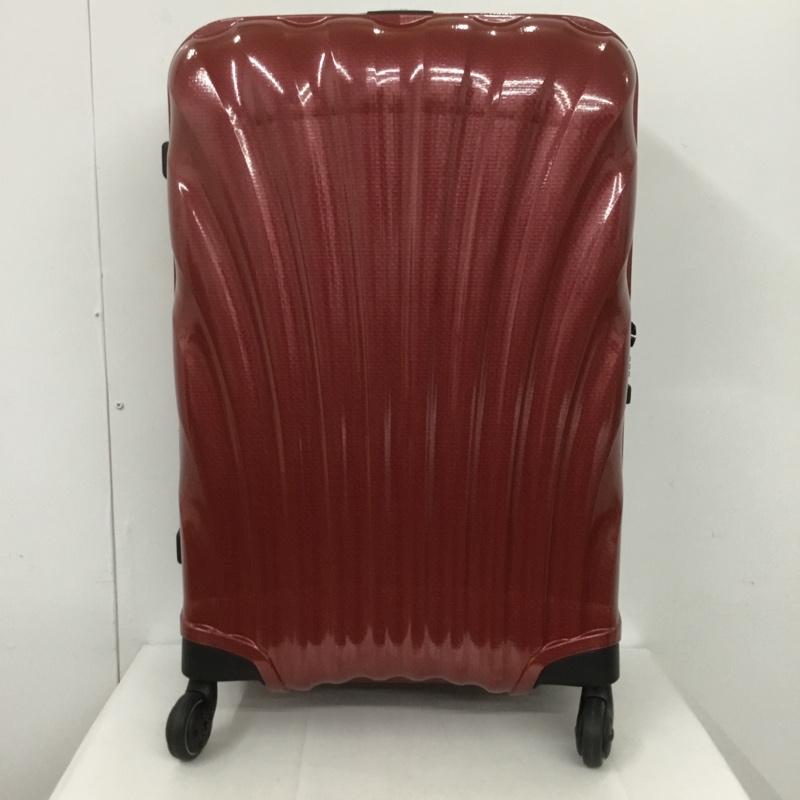 サムソナイト Samsonite スーツケース、トランク スーツケース、トランク V2200106 Cosmolite コスモライト 68L SPINNER ロゴ、文字 赤 / レッド /  メンズ USED 古着 中古 10132726