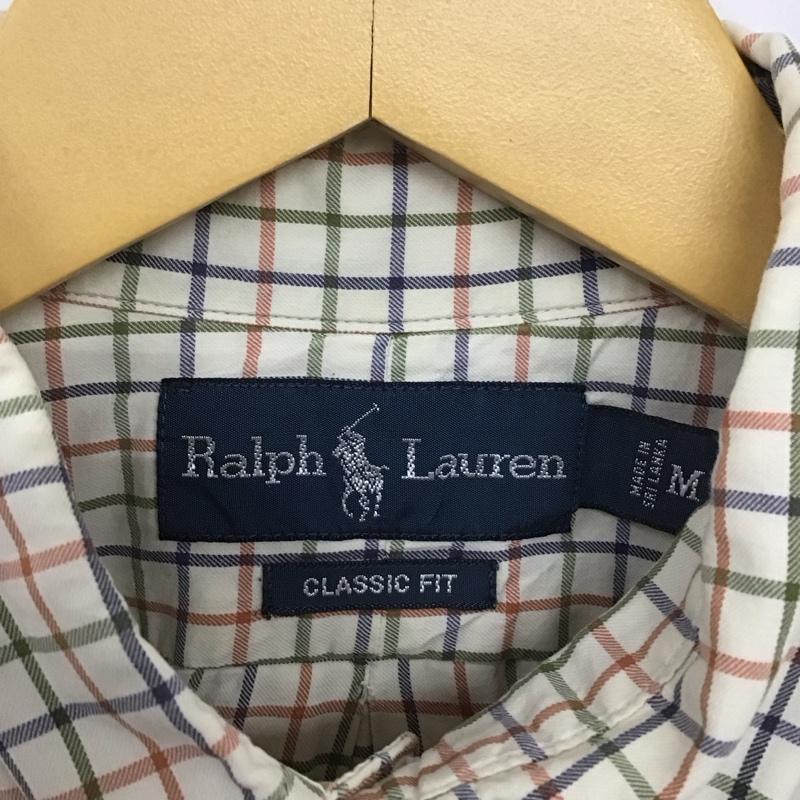 ラルフローレン RALPHLAUREN シャツ、ブラウス 長袖 長袖シャツ チェックシャツ カラーシャツ ボタンダウンシャツ M チェック マルチカラー / マルチカラー /  メンズ USED 古着 中古 10136192