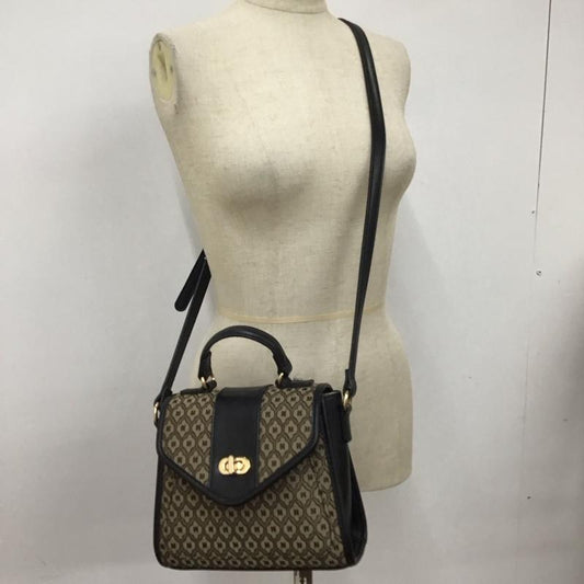 マウジー MOUSSY ショルダーバッグ ショルダーバッグ 総柄 黒 / ブラック / X 茶 / ブラウン /  レディース USED 古着 中古 10113355