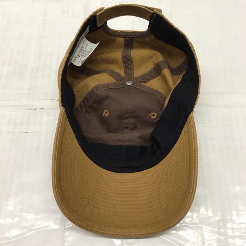 カーハート Carhartt 帽子 キャップ 100289 211 ODESSA CAP ロゴ、文字 茶 / ブラウン /  メンズ USED 古着 中古 10115065