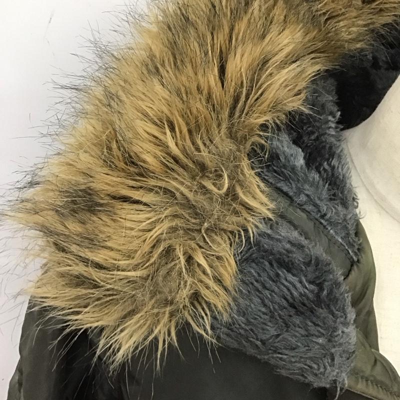 アルファインダストリー Alpha Industries ジャケット、上着 ジャンパー、ブルゾン 026200 ミリタリージャケット 中綿 フライトジャケット 3A382 L 無地 カーキ / カーキ /  メンズ USED 古着 中古 10122986