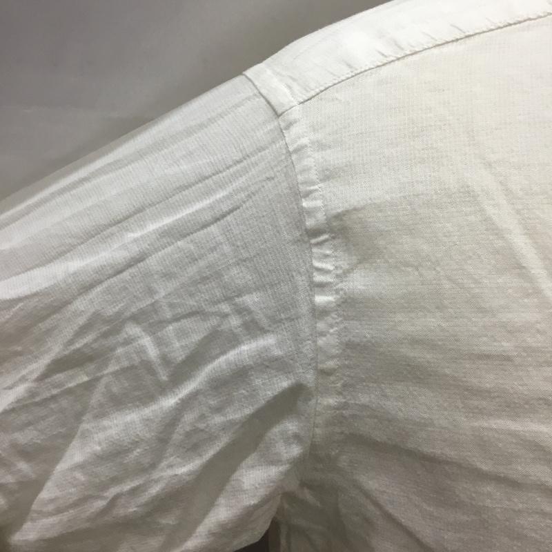 エンソウ ensou シャツ、ブラウス 長袖 長袖シャツ カジュアルシャツ カラーシャツ ビーズ M  オフホワイト / オフホワイト /  メンズ USED 古着 中古 10111336