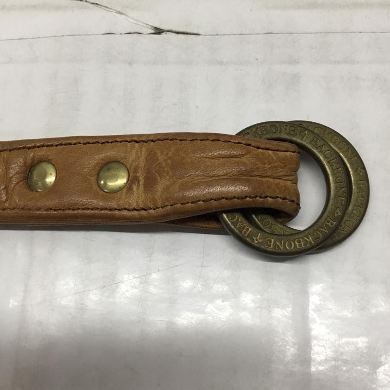 バックボーン BACK BONE ベルト・バックル ベルト ダブルリング EASY RIDER レザー 無地 茶 / ブラウン /  メンズ USED 古着 中古 10118938