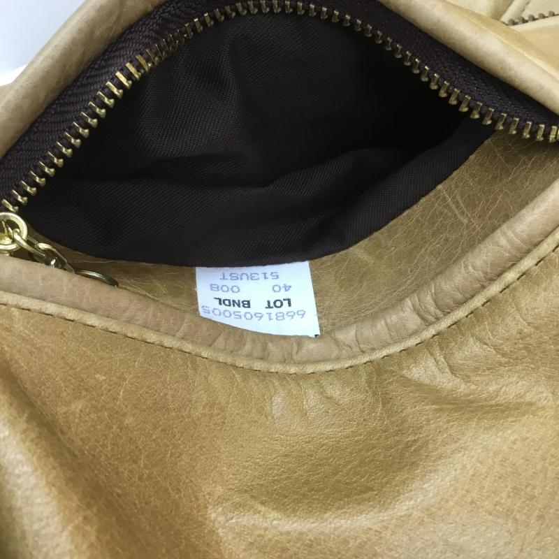 ショット schott ジャケット、上着 ライダース 40 無地 ベージュ / ベージュ /  メンズ USED 古着 中古 10110464