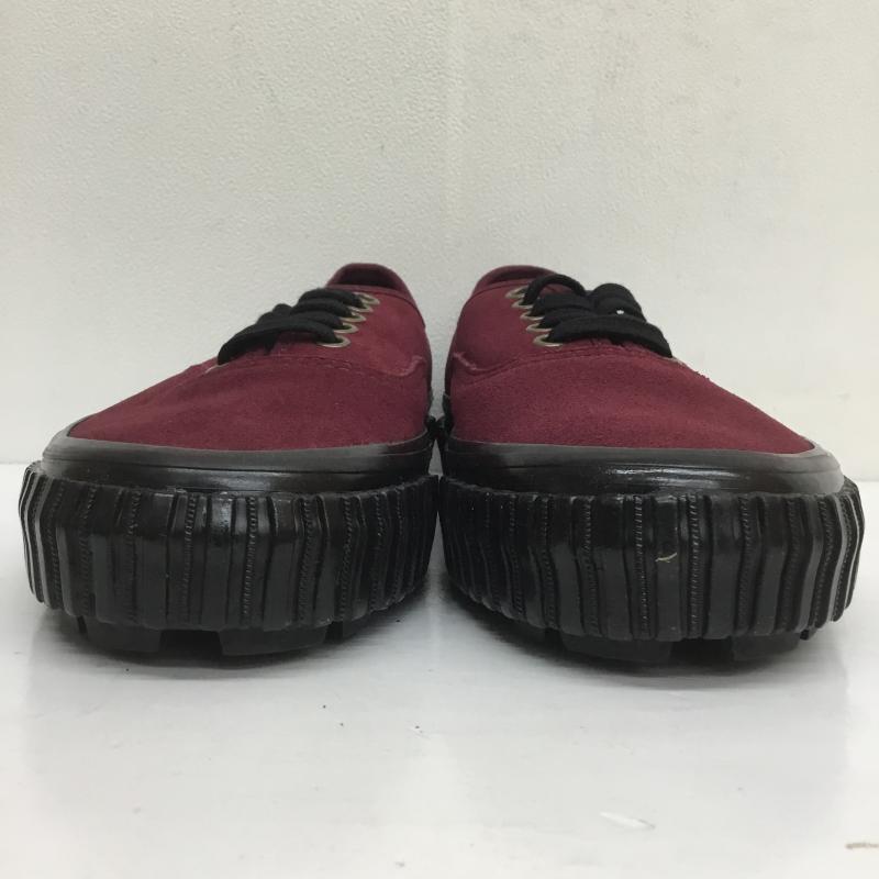 バンズ VANS スニーカー スニーカー ANAHEIM FACTORY AUTHENTIC 44 LUG DX SUEDE PORT VN0005U4PRT1 26.5cm えんじ / ワインレッド / X 黒 / ブラック /  メンズ USED 古着 中古 10108129