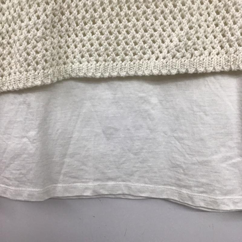 ザラ ZARA カットソー 半袖 S 無地 白 / ホワイト /  レディース USED 古着 中古 10140625