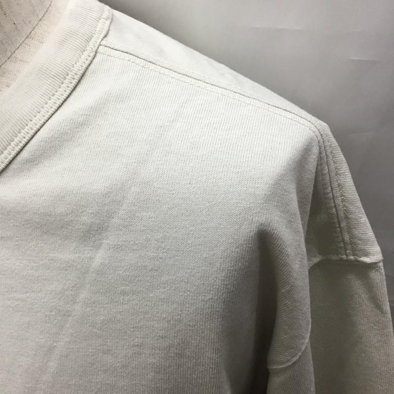 ナイキ NIKE カットソー 長袖 do7391-104 PREMEssentialSUSTL/STee 長袖カットソー プリントTシャツ M ロゴ、文字 ベージュ / ベージュ /  メンズ USED 古着 中古 10116593