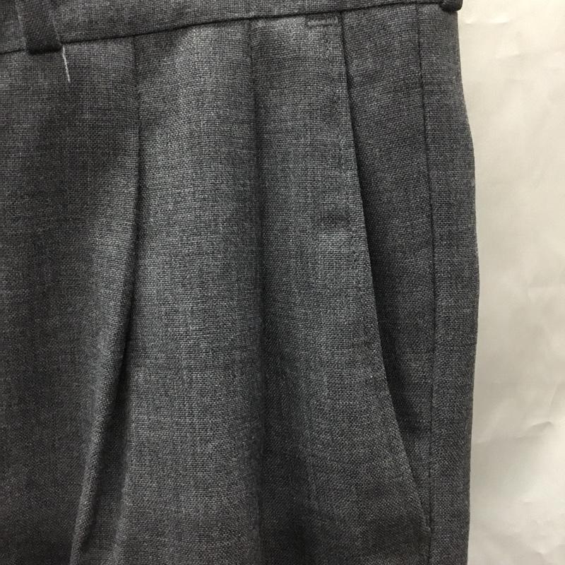 イウ゛サンローランリウ゛ゴーシュ YVESSAINTLAURENTRIVEGAUCHE パンツ スラックス スラックスパンツ ワイドパンツ カジュアルパンツ センタータックパンツ 80～90s 34 無地 灰 / グレー /  メンズ USED 古着 中古 10114839