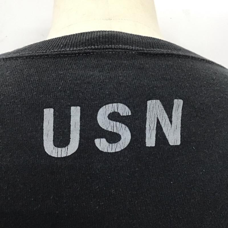 リアルマッコイ REAL McCOY Tシャツ 半袖 半袖 L プリント 黒 / ブラック /  メンズ USED 古着 中古 10113147