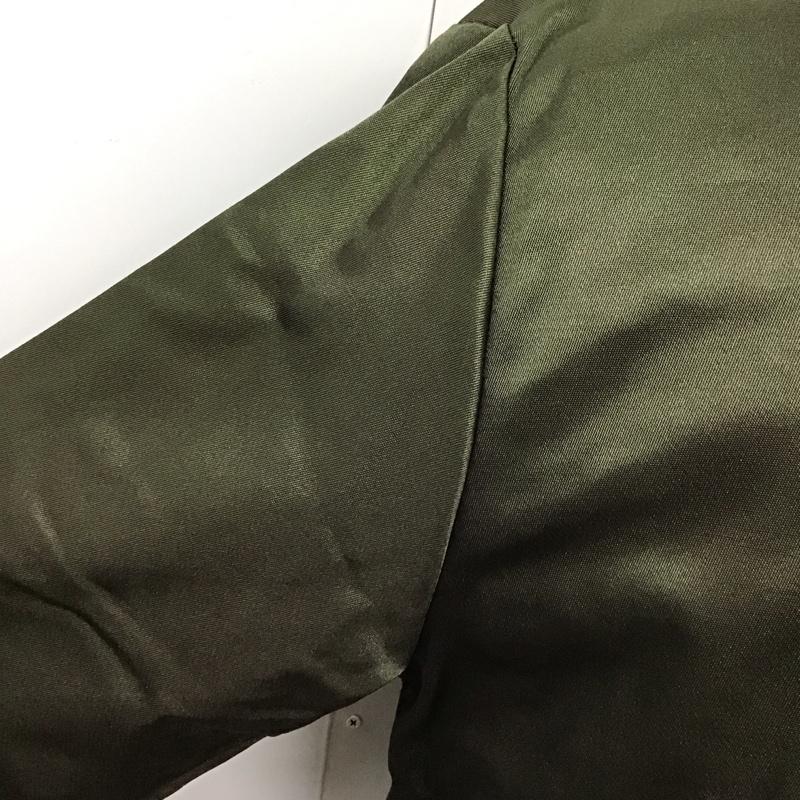 アルファインダストリー Alpha Industries ジャケット、上着 ジャンパー、ブルゾン ジップアップジャケット ジャンパー ジャケット カジュアルジャケット アウター 40 ロゴ、文字 カーキ / カーキ /  メンズ USED 古着 中古 10121463