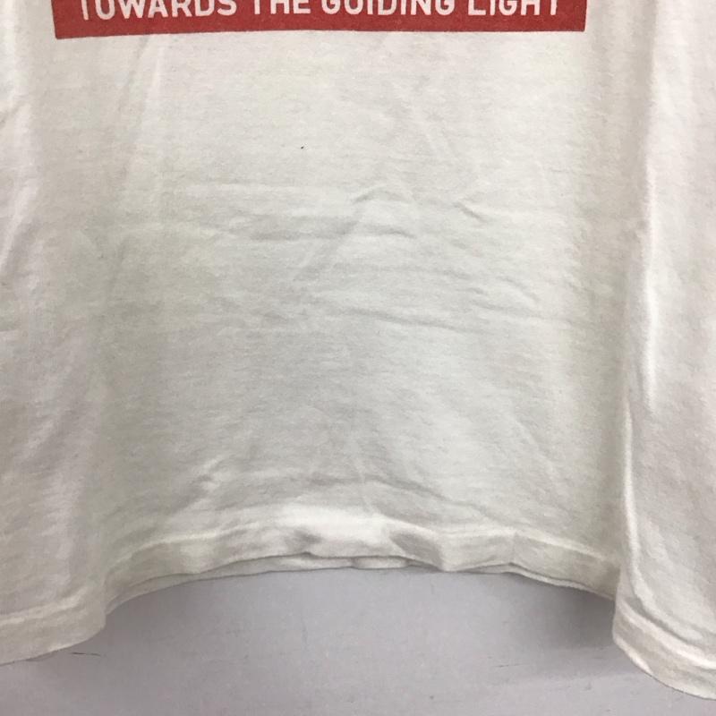 ハリウッドランチマーケット H.R MARKET Tシャツ 半袖 半袖カットソー プリントTシャツ クルーネックカットソー 1 プリント 白 / ホワイト /  メンズ USED 古着 中古 10147588