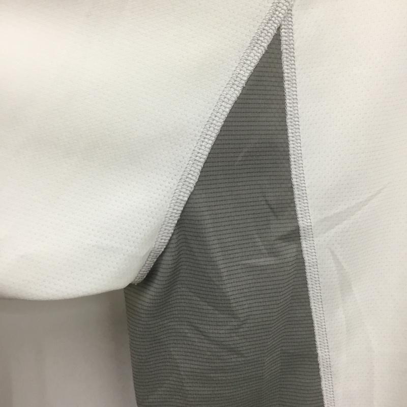 モンベル mont-bell シャツ、ブラウス 半袖 1104928 アウトドア シャツ XL 無地 X ロゴ、文字 白 / ホワイト /  メンズ USED 古着 中古 10135466