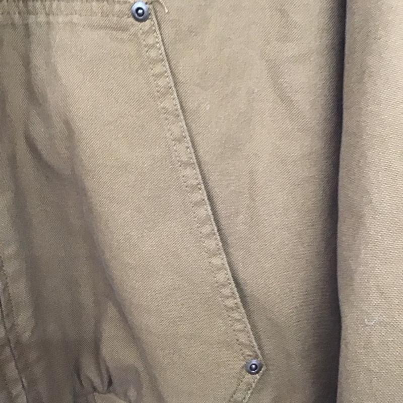 ジーユー GU ジャケット、上着 ジャンパー、ブルゾン 311-357822 パデッドジップアップパーカ アウター XXL 無地 茶 / ブラウン /  メンズ USED 古着 中古 10144744