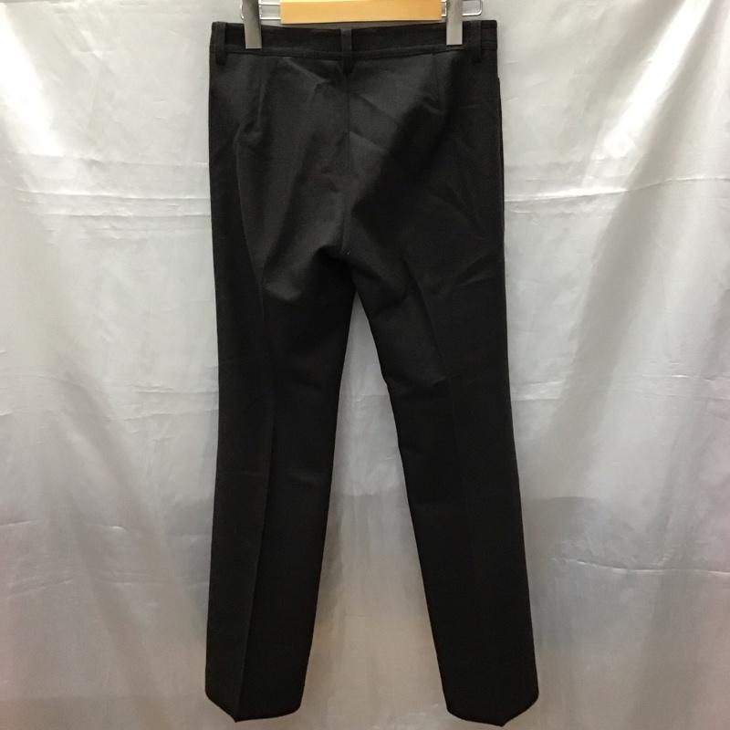 マカフィー MACPHEE パンツ スラックス 12-04-14-04747 ウール センタープレス カシミヤ混 40 無地 ダークブラウン / ダークブラウン /  レディース USED 古着 中古 10115427