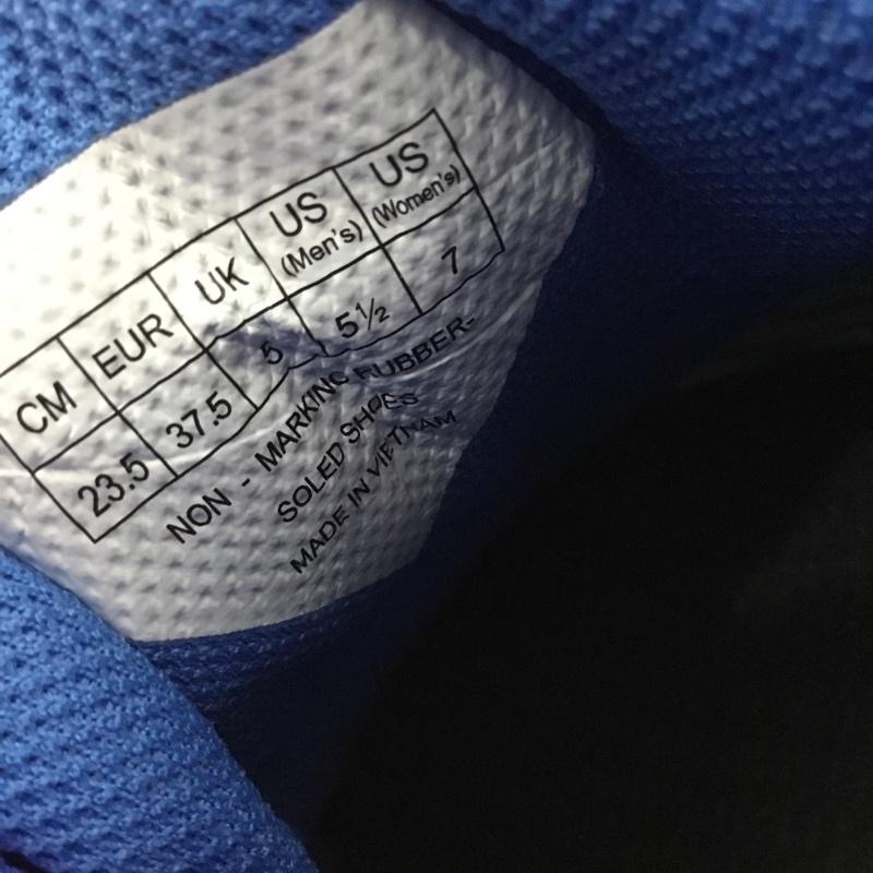 ヨネックス YONEX スニーカー スニーカー SHBA3M パワークッション エアラス3メン バドミントンシューズ 23.5cm 箱有 23.5cm ロゴ、文字 青 / ブルー /  レディース USED 古着 中古 10147953