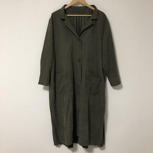 ティティベイト titivate コート コート一般 L 無地 緑 / グリーン /  レディース USED 古着 中古 10015081