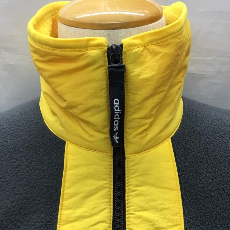 アディダス adidas ジャケット、上着 ジャンパー、ブルゾン gd5600 アドベンチャー フリース フリース ジャケット M 無地 灰 / グレー /  メンズ USED 古着 中古 10121284
