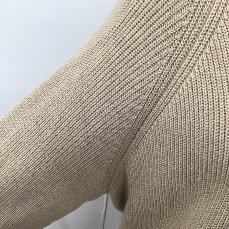 ザラ ZARA カーディガン 長袖 5536 117 711 ガウン S 無地 ベージュ / ベージュ /  レディース USED 古着 中古 10118463