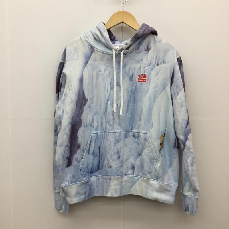 シュプリーム Supreme パーカー 長袖 ２1SS WEEK5 Supreme×The North Face Ice Climb Hooded Sweatshirt Multicolor M  白 / ホワイト / X 青 / ブルー / X 水色 / ライトブルー / X 黄 / イエロー / X 赤 / レッド /  メンズ USED 古着 中古 10123107