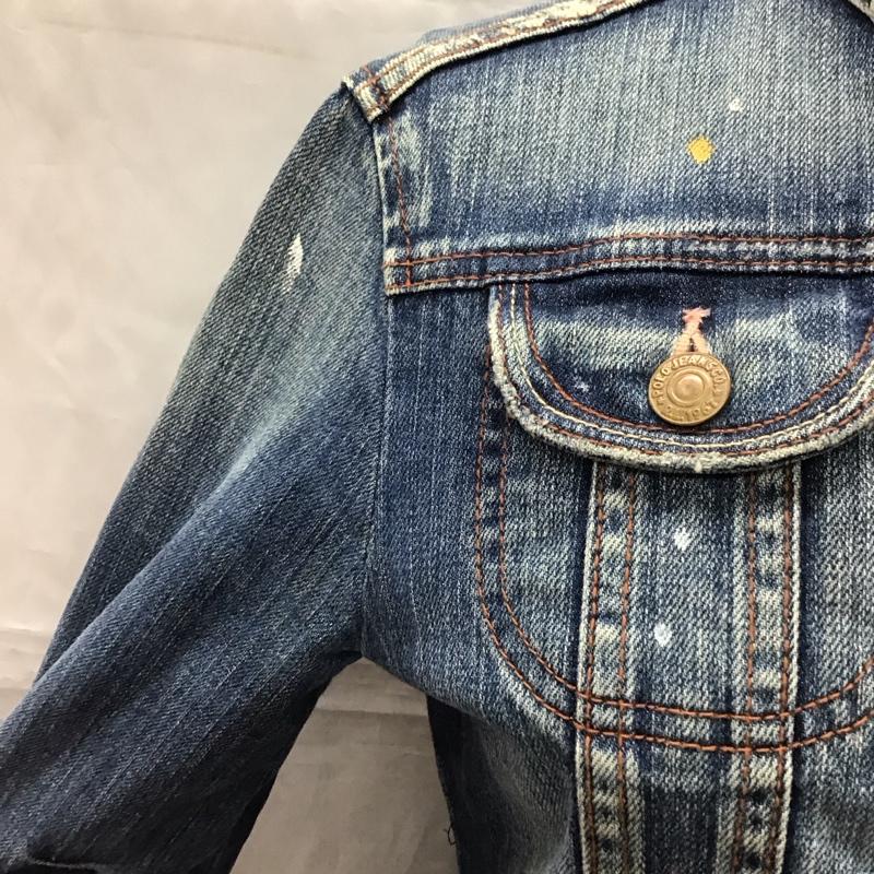 ラルフローレン RALPHLAUREN ジャケット、上着 ジャケット、ブレザー ポロジーンズ デニム M  青 / ブルー /  レディース USED 古着 中古 10112414