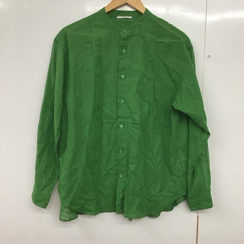 オーシバル ORCIVAL シャツ、ブラウス 長袖 無地 緑 / グリーン /  レディース USED 古着 中古 10144054