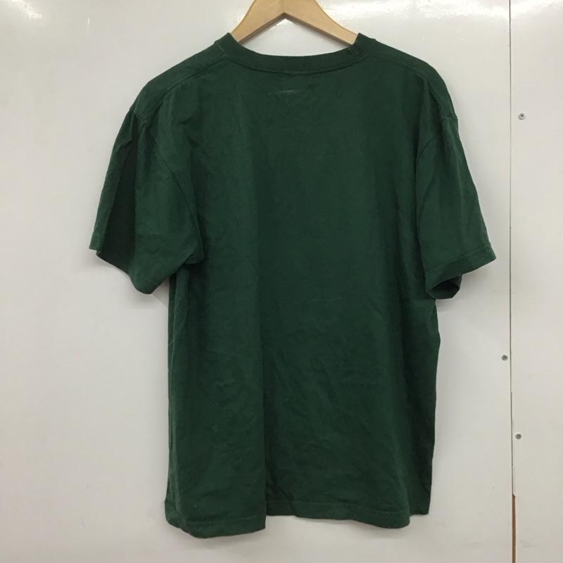 ビームス BEAMS Tシャツ 半袖 半袖カットソー プリントTシャツ クルーネックカットソー L プリント 緑 / グリーン /  メンズ USED 古着 中古 10132102