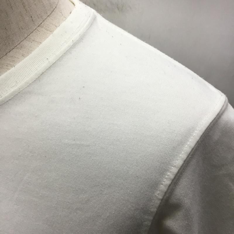 コロンビア Columbia Tシャツ 半袖 半袖カットソー プリントTシャツ クルーネックカットソー S ロゴ、文字 白 / ホワイト /  メンズ USED 古着 中古 10114096