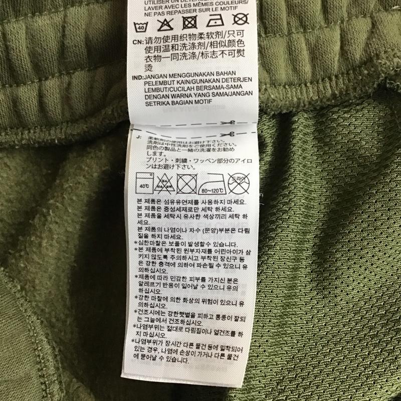 アディダス adidas ボトムス ボトムス H33555 スウェットパンツ 裏起毛 スポーツウェア L ロゴ、文字 カーキ / カーキ /  メンズ USED 古着 中古 10116803