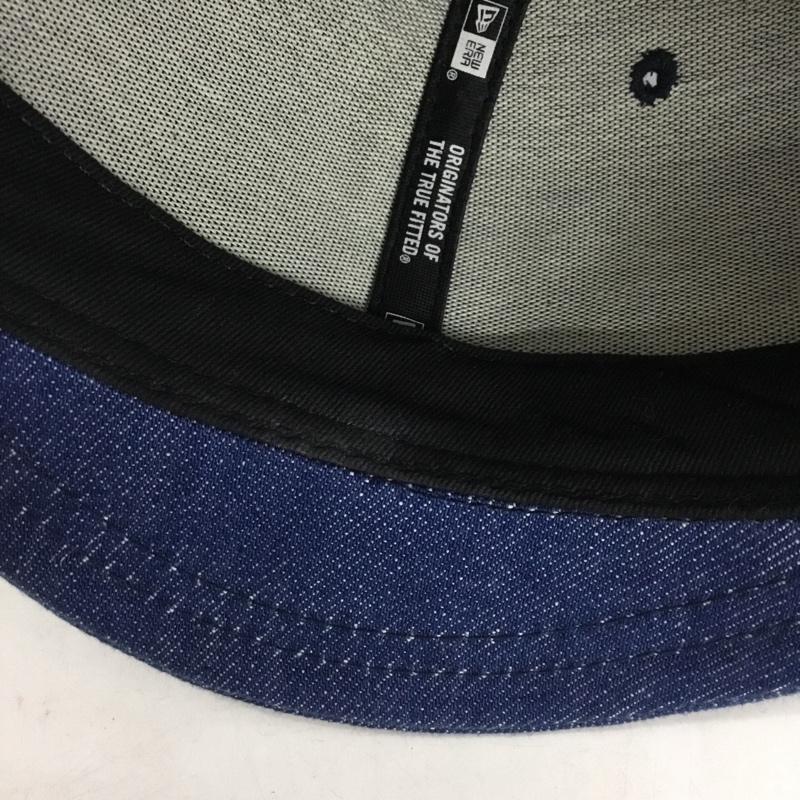 ハイク HYKE 帽子 キャップ NEW ERA デニムキャップ ワンポイント 青 / ブルー /  メンズ USED 古着 中古 10145787