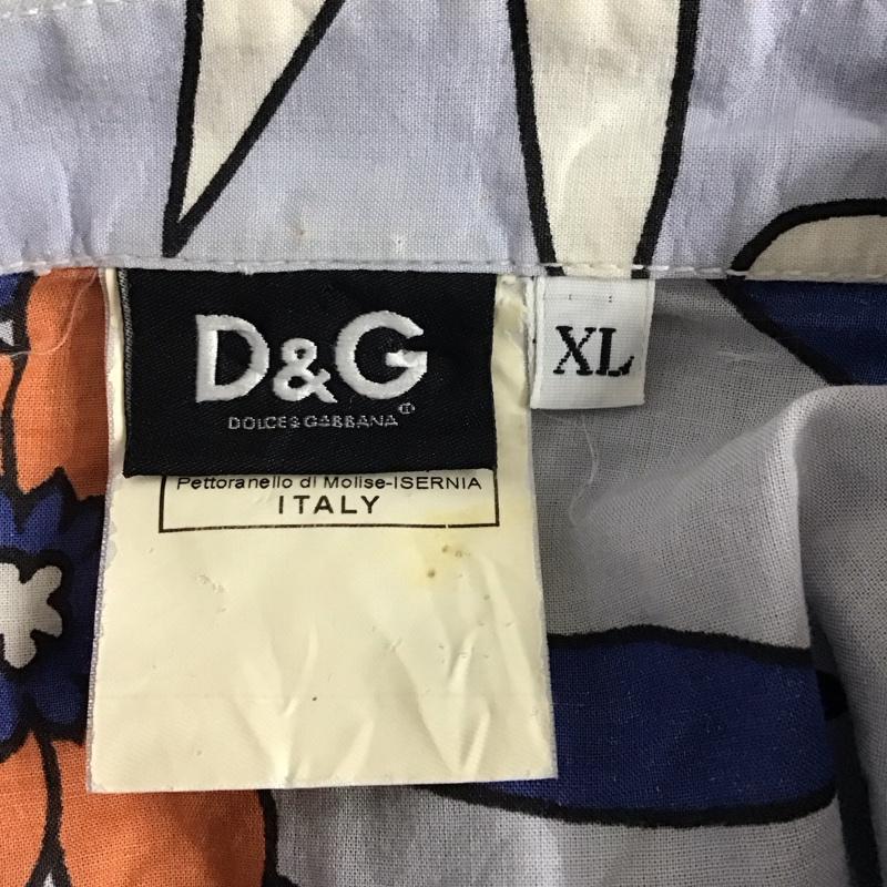 ドルチェアンドガッバーナ DOLCE&GABBANA シャツ、ブラウス 長袖 長袖シャツ 総柄シャツ カラーシャツ ポケットシャツ XL プリント マルチカラー / マルチカラー /  メンズ USED 古着 中古 10127740