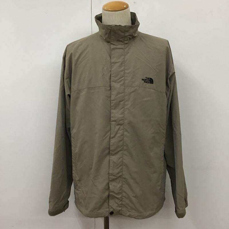 ザノースフェイス THE NORTH FACE ジャケット、上着 ジャンパー、ブルゾン NP11915 ナイロンジャケット ジップアップジャケット カジュアルジャケット L ロゴ、文字 灰 / グレー /  メンズ USED 古着 中古 10110790