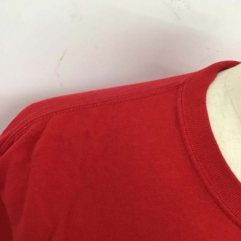 ハフ HUF Tシャツ 長袖 YEAR OF THE RAT LS TEE 干支 ネズミ L プリント 赤 / レッド /  メンズ USED 古着 中古 10118090