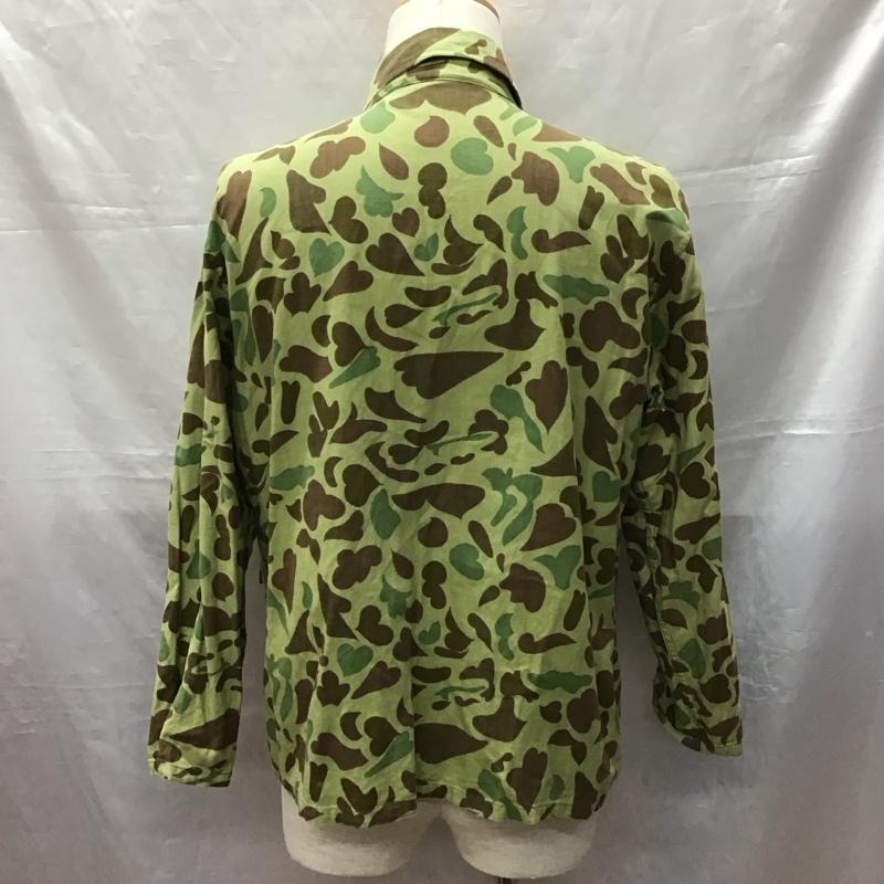 古着 USED シャツ、ブラウス 長袖 CALIBER 70年代 ミリタリー S カモフラージュ柄・迷彩 マルチカラー / マルチカラー /  メンズ USED 古着 中古 10121175