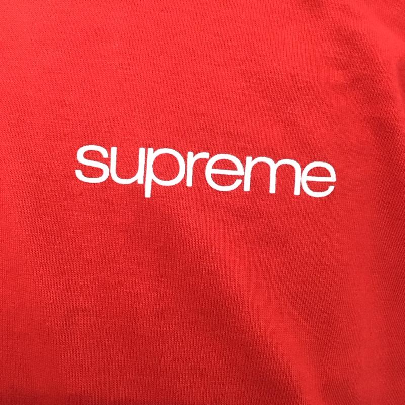 シュプリーム Supreme Tシャツ 半袖 23aw nyctee プリントTシャツ 半袖カットソー L ロゴ、文字 赤 / レッド /  メンズ USED 古着 中古 10115124